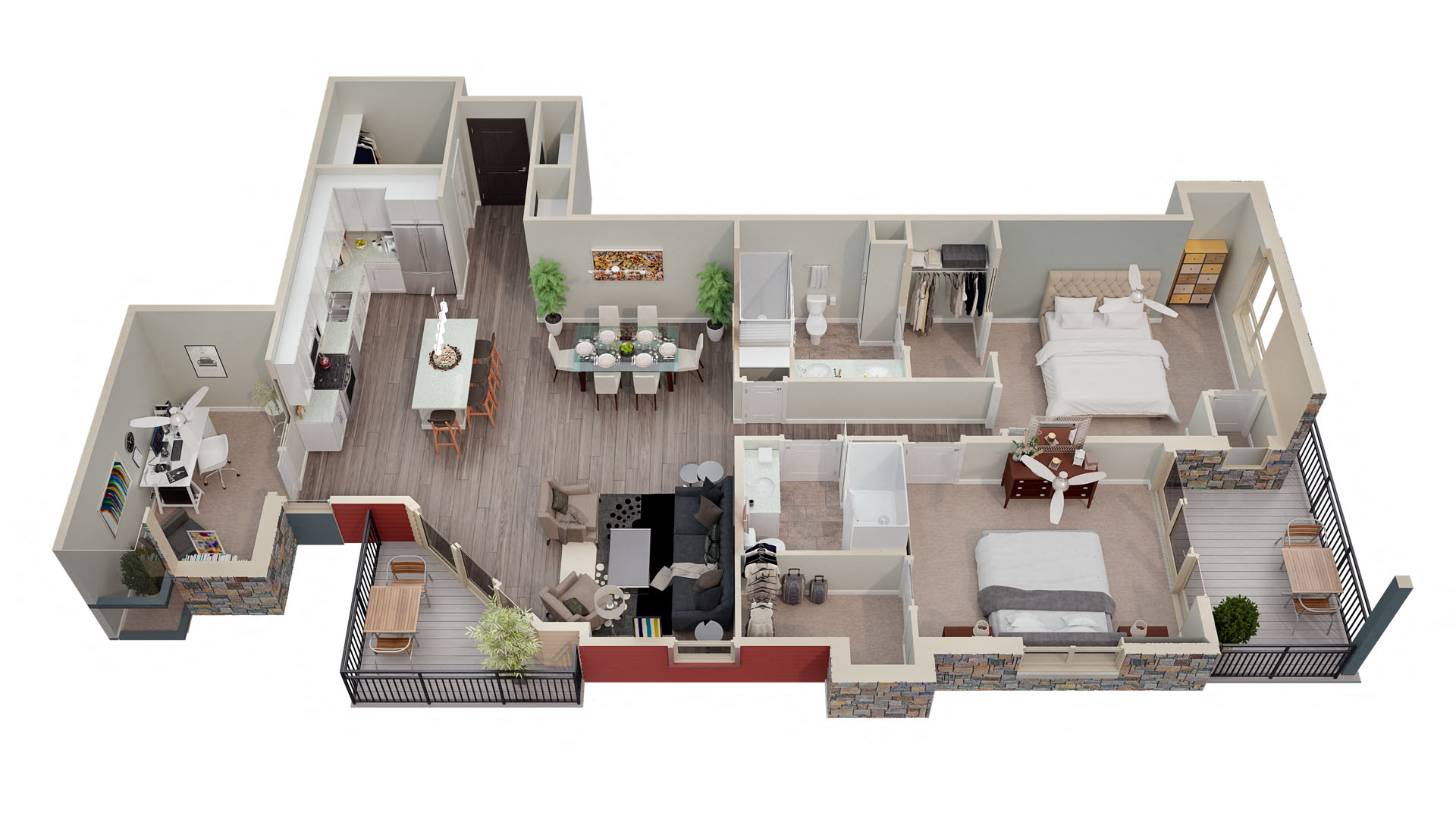 8420 Market Street Studio-3 Beds Apartment for Rent - Photo Gallery 42